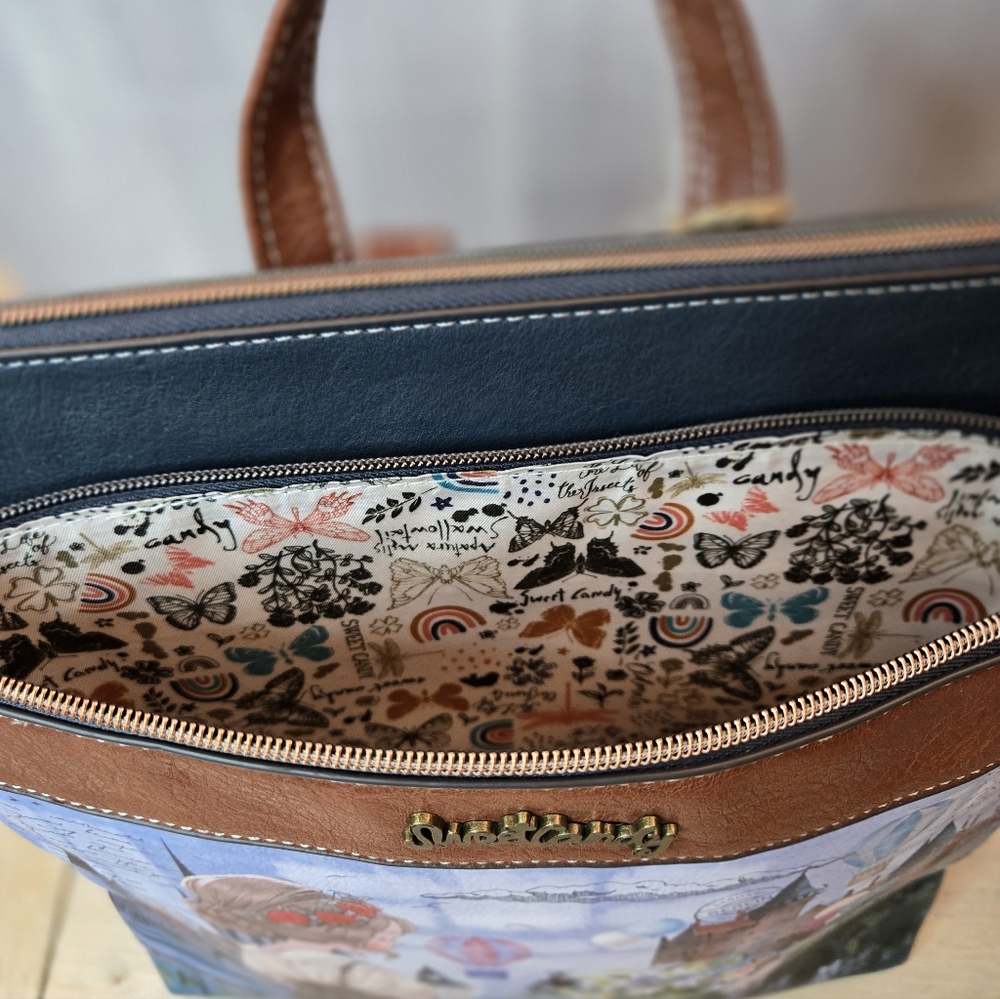 Women's Multicolor Backpack - Picture 9 of 12